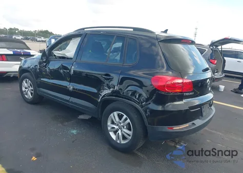 2017 Volkswagen Tiguan 2.0T S из США, поврежденный, VIN WVGAV7AX5HW509161